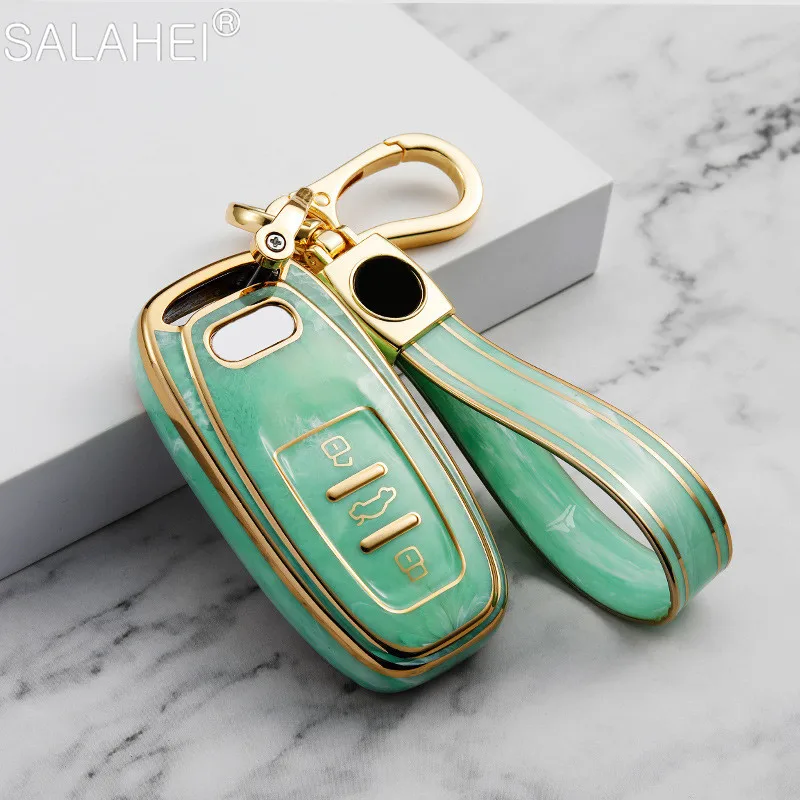 TPU Car Smart Key Case Cover Shell Fob For Audi A4 A4L A5 A6 A6L A7 A8 Q5 Q8 R8 RS4 RS5 RS6 RS7 S4 S5 S6 S7 S8 SQ5 Accesories
TPU Car Smart Key Case Cover Shell Fob For Audi A4 A4L A5 A6 A6L A7 A8 Q5 Q8 R8 RS4 RS5 RS6 RS7 S4 S5 S6 S7 S8 SQ5 Accesories