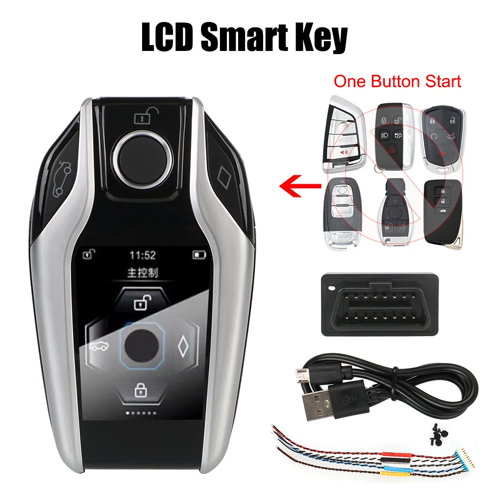 Modified Boutique Smart Remote Control CF500 Car Key LCD Screen for BMW VW Toyota Lexus KIA Ford Audi Porsche 
Modified Boutique Smart Remote Control CF500 Car Key LCD Screen for BMW VW Toyota Lexus KIA Ford Audi Porsche