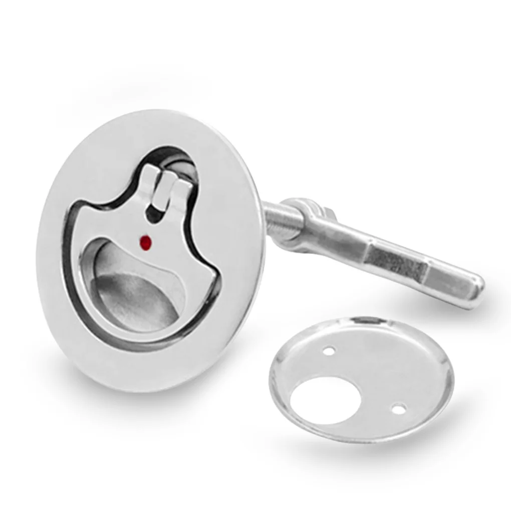 Stainless Steel Boat Cam Deck Box Latch Lock Marine Hatch Flush Pull Lift Durable Ships Handle Ring for Cabins Compartments
Stainless Steel Boat Cam Deck Box Latch Lock Marine Hatch Flush Pull Lift Durable Ships Handle Ring for Cabins Compartments