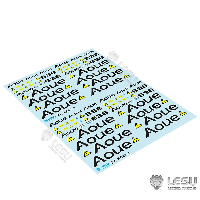LESU Decal Sticker For 1/14 636 Hydraulic Tracked RC Loader Truck Car Outdoor Toys TH20453
LESU Decal Sticker For 1/14 636 Hydraulic Tracked RC Loader Truck Car Outdoor Toys TH20453