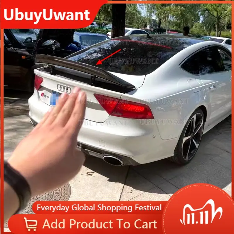 R стиль, высокое качество, реальное углеродное волокно, фотосессия для Audi A7 S7 RS7 2013- 2018, задний спойлер из углеродного волокна, крыло багажника
R стиль, высокое качество, реальное углеродное волокно, фотосессия для Audi A7 S7 RS7 2013- 2018, задний спойлер из углеродного волокна, крыло багажника