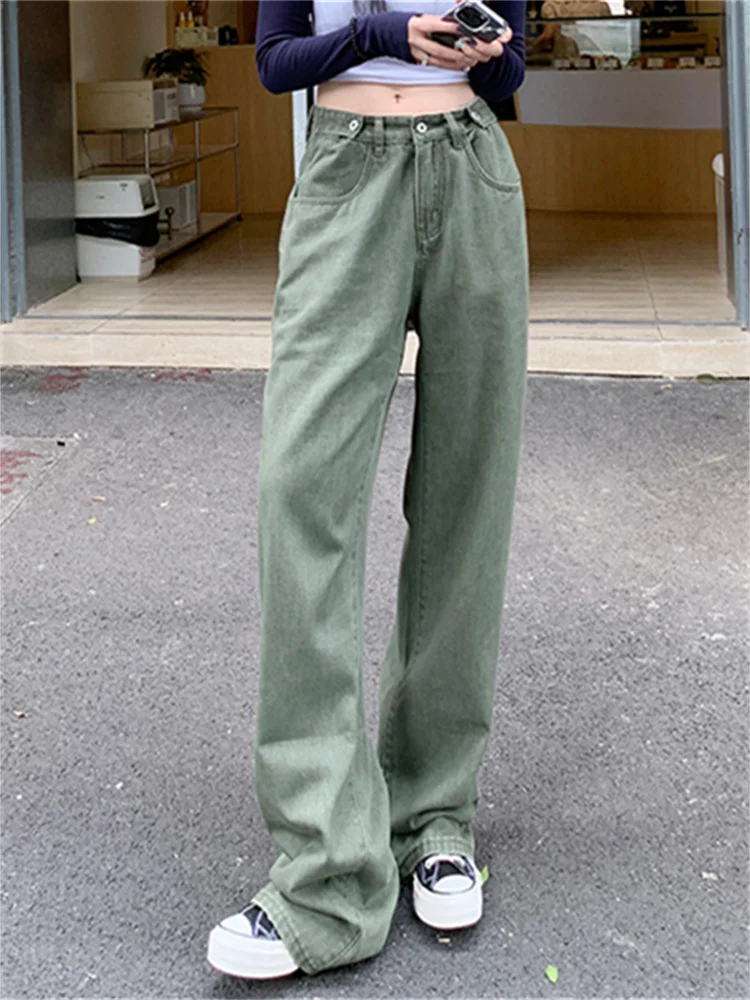 Модные женские джинсы с завышенной талией 2022, винтажная уличная одежда, широкие мешковатые длинные джинсы, уличная одежда Y2k
Модные женские джинсы с завышенной талией 2022, винтажная уличная одежда, широкие мешковатые длинные джинсы, уличная одежда Y2k