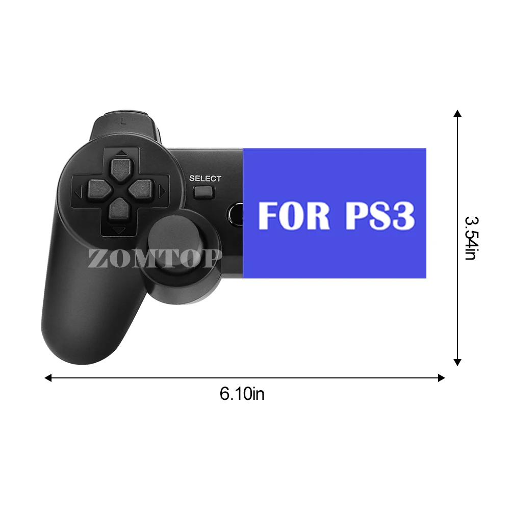 Беспроводной Bluetooth-контроллер ZOMTOP для PS3, 2,4 ГГц, 7 цветов, для SIXAXIS Playstation 3, джойстик, геймпад
Беспроводной Bluetooth-контроллер ZOMTOP для PS3, 2,4 ГГц, 7 цветов, для SIXAXIS Playstation 3, джойстик, геймпад