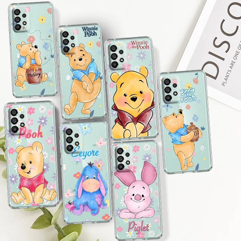 Pooh Bear Cartoon Cute For Samsung A14 A54 A34 A73 A53 A33 A23 A13 A32 A72 A52 A32 A22 A03 Soft Transparent Phone Case Fundas 
Pooh Bear Cartoon Cute For Samsung A14 A54 A34 A73 A53 A33 A23 A13 A32 A72 A52 A32 A22 A03 Soft Transparent Phone Case Fundas