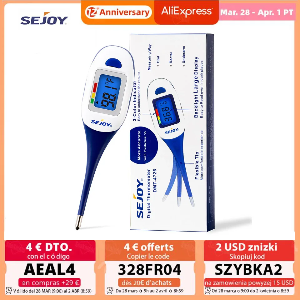 Accurate Thermometer Portable Electronic Digital Lcd Screen Display Baby Celsius Thermometer Children Adults Digital Thermometer
Accurate Thermometer Portable Electronic Digital Lcd Screen Display Baby Celsius Thermometer Children Adults Digital Thermometer