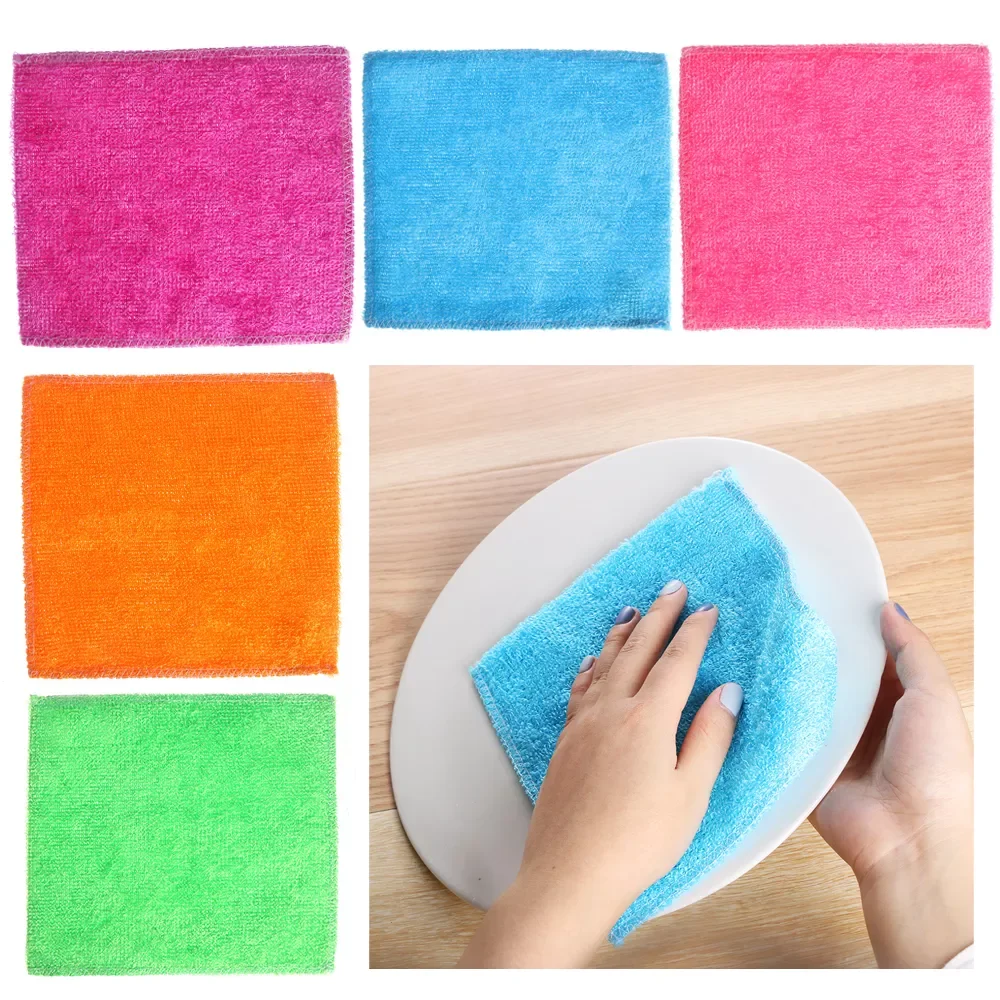 2022New Towel Anti-grease Dish Cloth Bamboo Fiber Washing Towel Kitchen Household Scouring Pad Magic Cleaning Rags 1Pcs
2022New Towel Anti-grease Dish Cloth Bamboo Fiber Washing Towel Kitchen Household Scouring Pad Magic Cleaning Rags 1Pcs