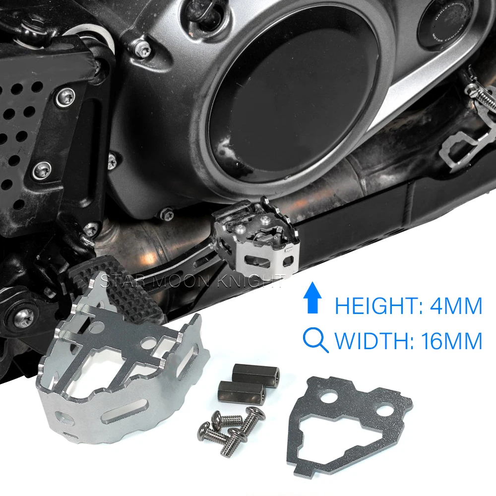 For RA 1250 S Pan America 1250 Special 2021- Motorcycle Brake Lever Pedal Foot peg Extender Brake Lever Pedal Increase The Pedal
For RA 1250 S Pan America 1250 Special 2021- Motorcycle Brake Lever Pedal Foot peg Extender Brake Lever Pedal Increase The Pedal