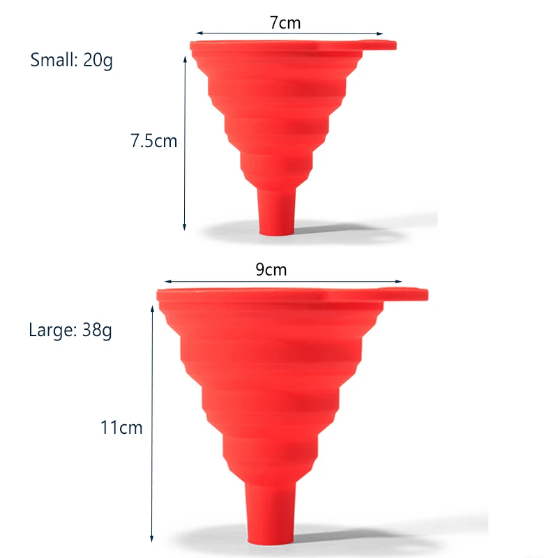 Foldable Funnel Silicone Collapsible Funnel Folding Portable Funnels Be Hung Household Liquid Dispensing Kitchen Tools Dropship
Foldable Funnel Silicone Collapsible Funnel Folding Portable Funnels Be Hung Household Liquid Dispensing Kitchen Tools Dropship