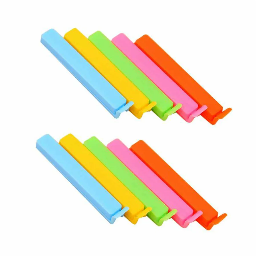 10PCS/12PCS Portable New Kitchen Storage Food Snack Seal Sealing Bag Clips Sealer Clamp Plastic Tool Household Tools
10PCS/12PCS Portable New Kitchen Storage Food Snack Seal Sealing Bag Clips Sealer Clamp Plastic Tool Household Tools