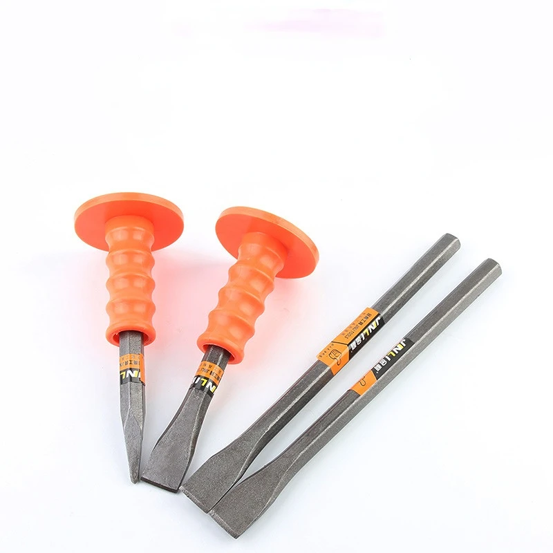 Anti-skid Safety Handle Hexagonal Pointed Flat Rubber Handle Chisel High-grade High-quality Stone Chisel
Anti-skid Safety Handle Hexagonal Pointed Flat Rubber Handle Chisel High-grade High-quality Stone Chisel