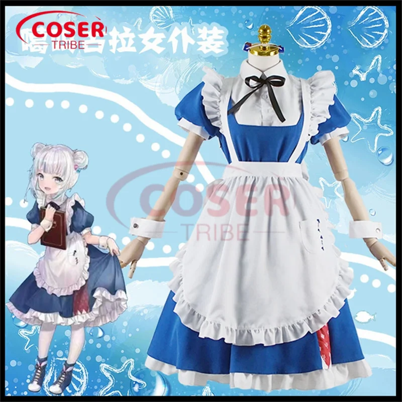 COSER TRIBE Аниме игра нейьянж Гавр церемониальное платье горничная карнавал ролевой косплей костюм полный комплект
COSER TRIBE Аниме игра нейьянж Гавр церемониальное платье горничная карнавал ролевой косплей костюм полный комплект