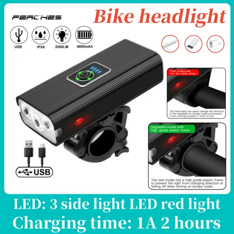 3T6 Lights 4800MAh USB Rechargeable Light MTB Road Lantern Lamp Outdoor Cycling Flashlight MTB Bike Accessories
3T6 Lights 4800MAh USB Rechargeable Light MTB Road Lantern Lamp Outdoor Cycling Flashlight MTB Bike Accessories
