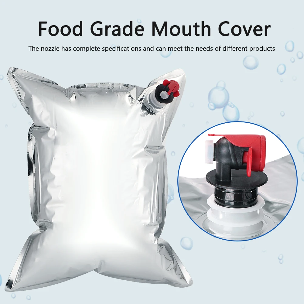 5pcs 20L Aluminum Foil BIB Bag for Food Beer Wine Juice Drink Storage Organizers Outdoor Camping Water Bag with Butterfly Tap
5pcs 20L Aluminum Foil BIB Bag for Food Beer Wine Juice Drink Storage Organizers Outdoor Camping Water Bag with Butterfly Tap