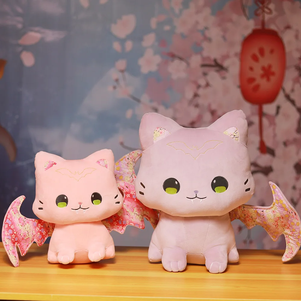 Kawaii Winged Cat Plush Doll Japanese Stuffed Animals Cute Sakura Cat Symbol Of Good Luck Cute Home Decoration Gifts For Girls
Kawaii Winged Cat Plush Doll Japanese Stuffed Animals Cute Sakura Cat Symbol Of Good Luck Cute Home Decoration Gifts For Girls
