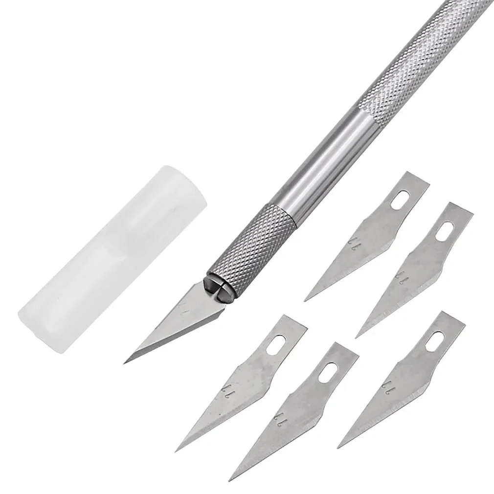 50pcs Blades Stainless Steel Engraving Knife Blades Metal Blade Wood Carving Knife Blade Replacement Surgical Scalpel Craft
50pcs Blades Stainless Steel Engraving Knife Blades Metal Blade Wood Carving Knife Blade Replacement Surgical Scalpel Craft