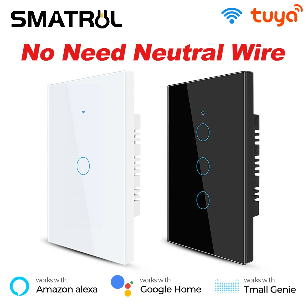 Умный сенсорный выключатель Tuya Us, Бразилия, Wi-Fi, без нейтрального провода, 110 В, 220 В, 1/2/3 клавиши, настенный, вкл. ВЫКЛ., панель экрана для Alexa Google...
Умный сенсорный выключатель Tuya Us, Бразилия, Wi-Fi, без нейтрального провода, 110 В, 220 В, 1/2/3 клавиши, настенный, вкл. ВЫКЛ., панель экрана для Alexa Google...