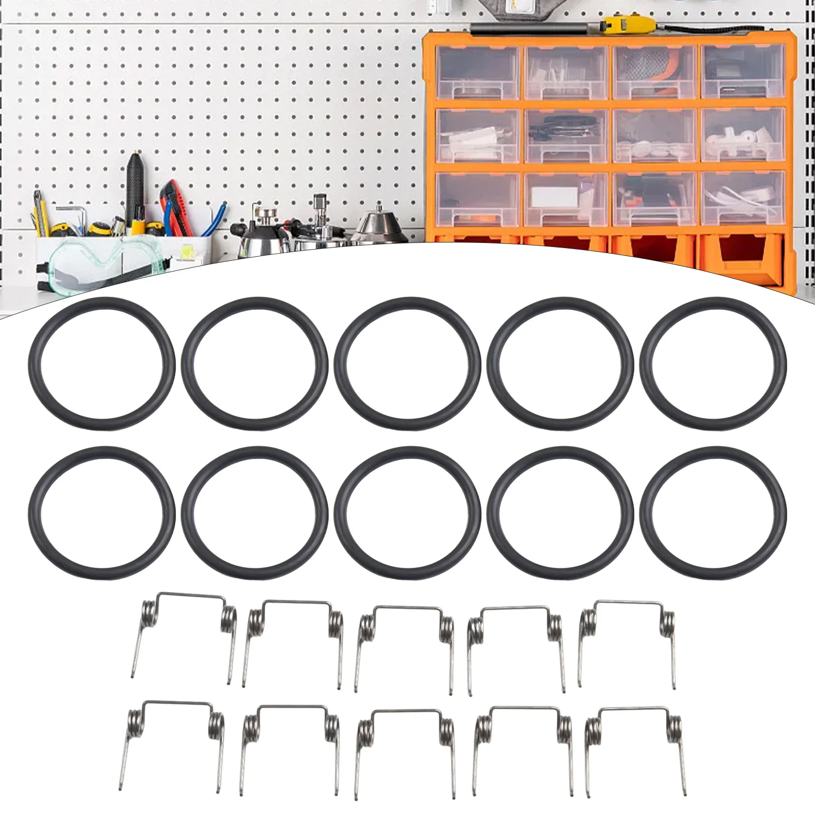 10 Каждая Подающая пружина 877761 и 10 поршневых уплотнительных колец 876174 для быстроразъемного фитинга NV45AB2, уплотнение шайбы прокладки
10 Каждая Подающая пружина 877761 и 10 поршневых уплотнительных колец 876174 для быстроразъемного фитинга NV45AB2, уплотнение шайбы прокладки