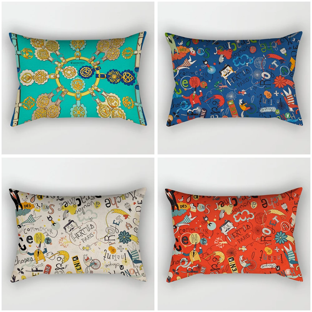 Декоративный чехол для диванной подушки в скандинавском стиле, 40x60 см
Декоративный чехол для диванной подушки в скандинавском стиле, 40x60 см