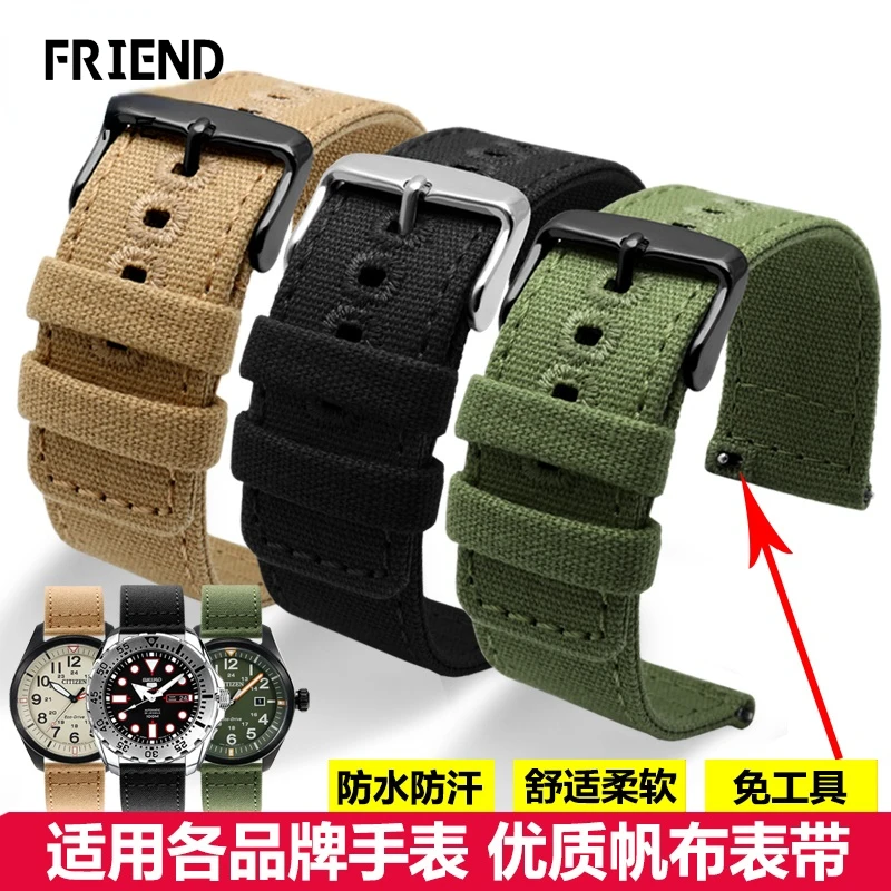 Watchband for Citizen Bm8475 Eco-Drive Casio PRG-600YB/PRG-650 Nylon Canvas Watch Strap 18mm 20mm 22mm 24mm
Watchband for Citizen Bm8475 Eco-Drive Casio PRG-600YB/PRG-650 Nylon Canvas Watch Strap 18mm 20mm 22mm 24mm