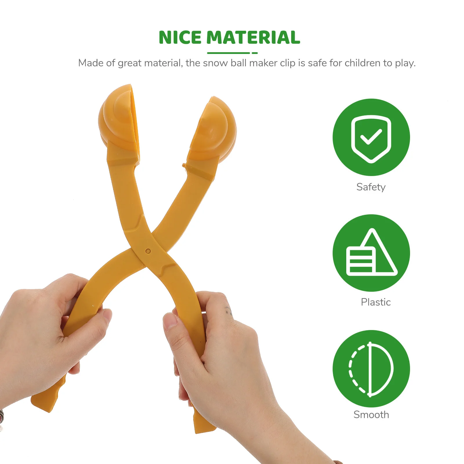 Portable Poo Shape Snowball Maker Snowball Clip Kids Snowball Plaything
Portable Poo Shape Snowball Maker Snowball Clip Kids Snowball Plaything