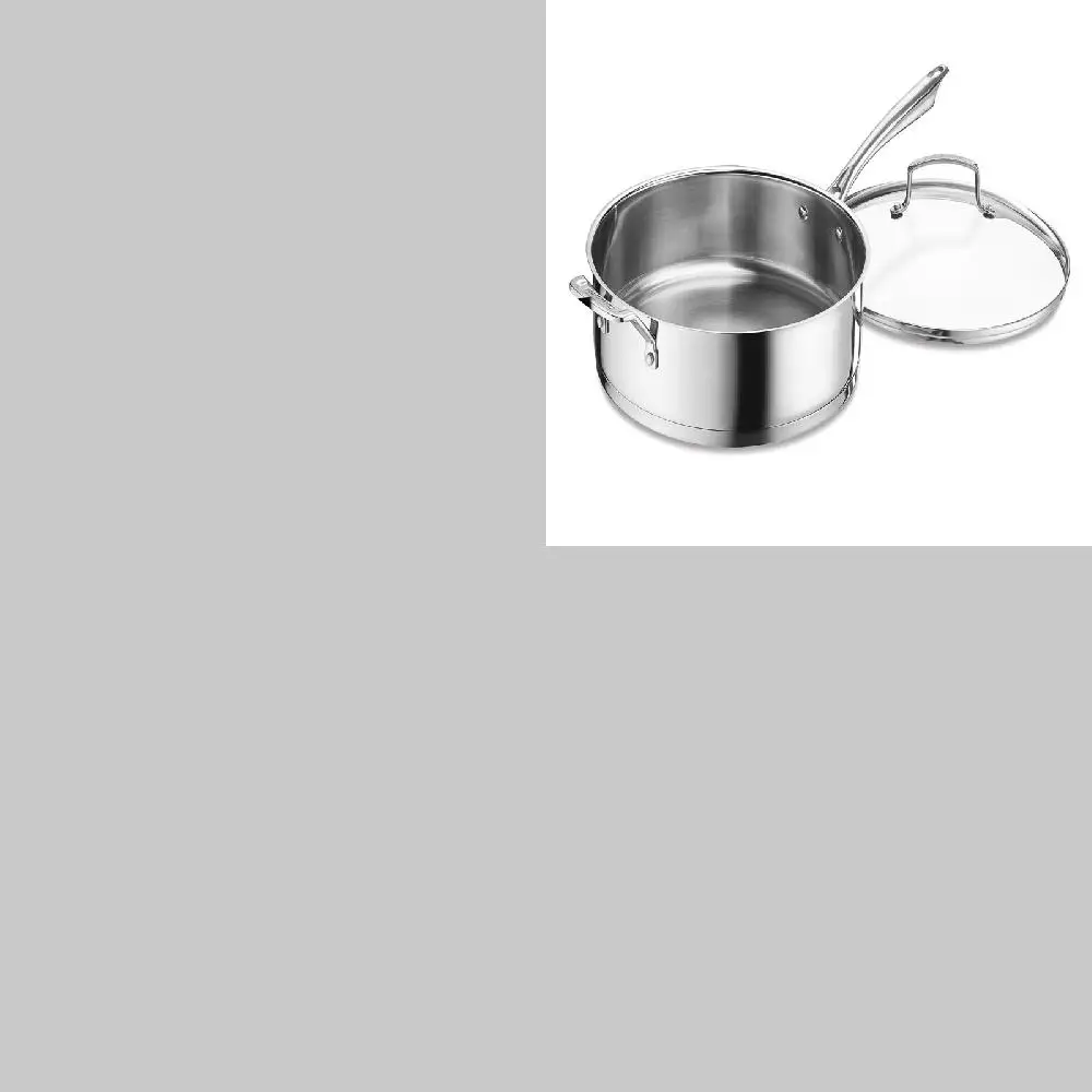 Premium Grade 6-Quart Nonstick Saute stainless Steel Cookware Series with Professional Lid
Premium Grade 6-Quart Nonstick Saute stainless Steel Cookware Series with Professional Lid