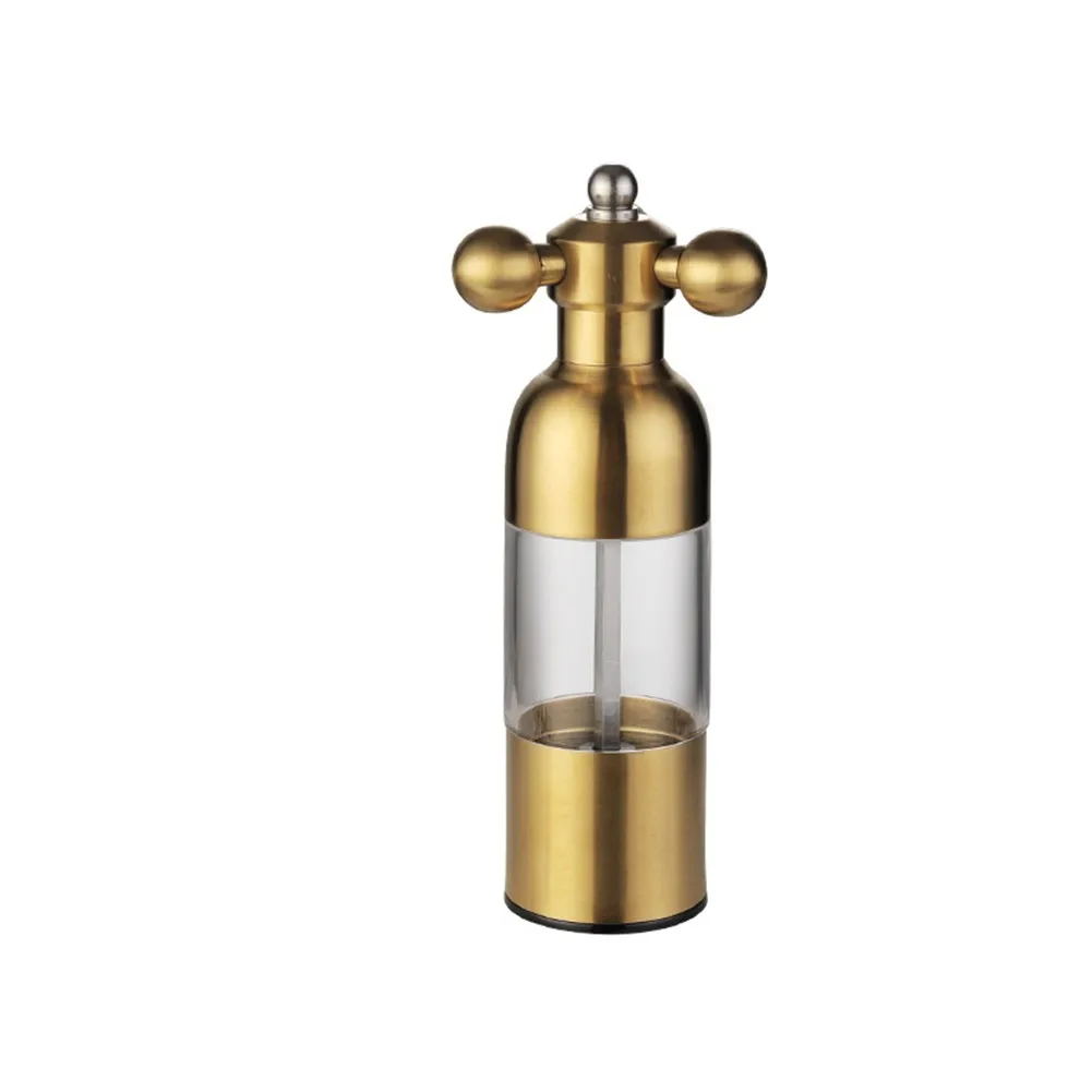 Stainless Steel Ceramic Pepper Mill Grinder Faucet Valve Shape Manual Salt Pepper Grinder Coffee Spice Bottle Kitchen Tools
Stainless Steel Ceramic Pepper Mill Grinder Faucet Valve Shape Manual Salt Pepper Grinder Coffee Spice Bottle Kitchen Tools