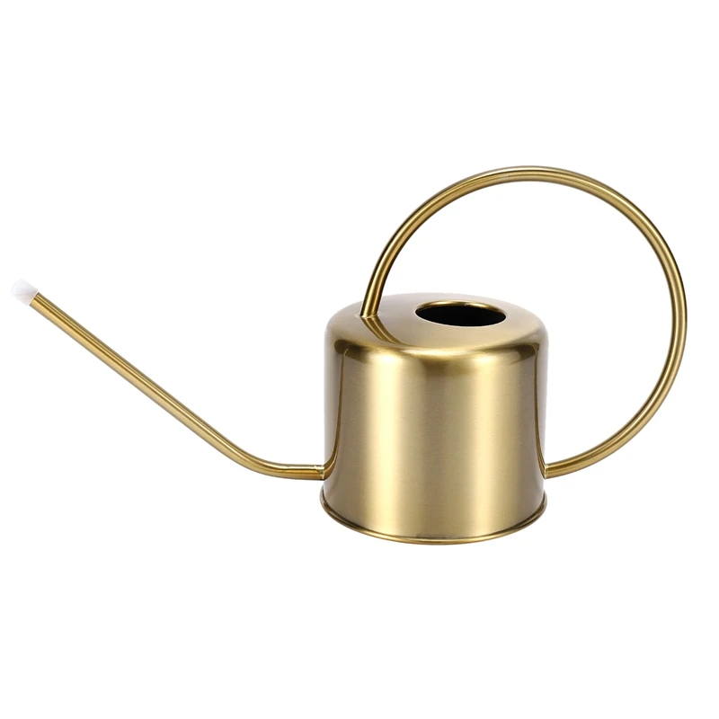 Watering Can Golden Garden Stainless Steel 1300Ml Small Water Bottle Easy To Use Handle Perfect For Watering Plants Flower
Watering Can Golden Garden Stainless Steel 1300Ml Small Water Bottle Easy To Use Handle Perfect For Watering Plants Flower