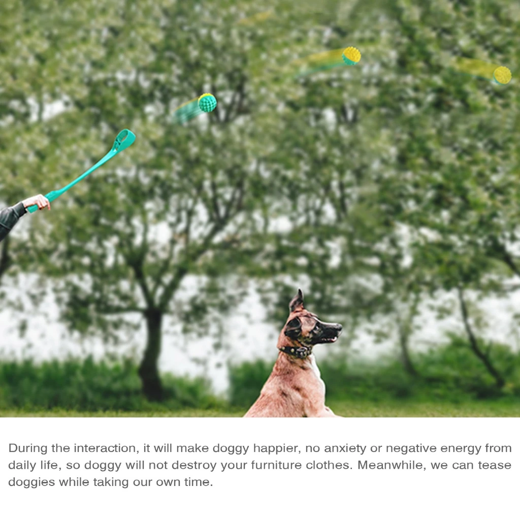Pet Tossing Toy Ball Club Dog Training Toy Ball Thrower with Tennis Outdoor Throwing Interactive Toy Dog Accessories
Pet Tossing Toy Ball Club Dog Training Toy Ball Thrower with Tennis Outdoor Throwing Interactive Toy Dog Accessories