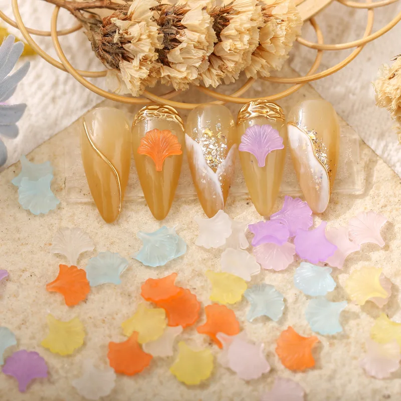 50pcs Nail enhancement gingko leaf jewelry color frosted transparent cute resin plant mixed jelly maple leaf nail stick
50pcs Nail enhancement gingko leaf jewelry color frosted transparent cute resin plant mixed jelly maple leaf nail stick