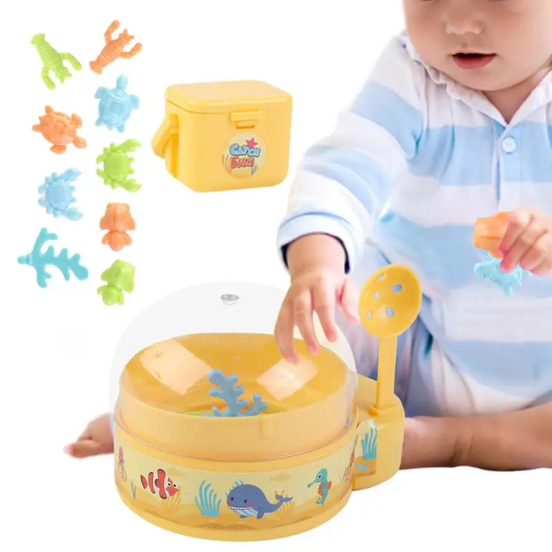 Mini Fishing Game Toy Spoon Scooping Fish Toy Mini Claw Machine Arcade Game Wind Up Kids Water Table Toys
Mini Fishing Game Toy Spoon Scooping Fish Toy Mini Claw Machine Arcade Game Wind Up Kids Water Table Toys