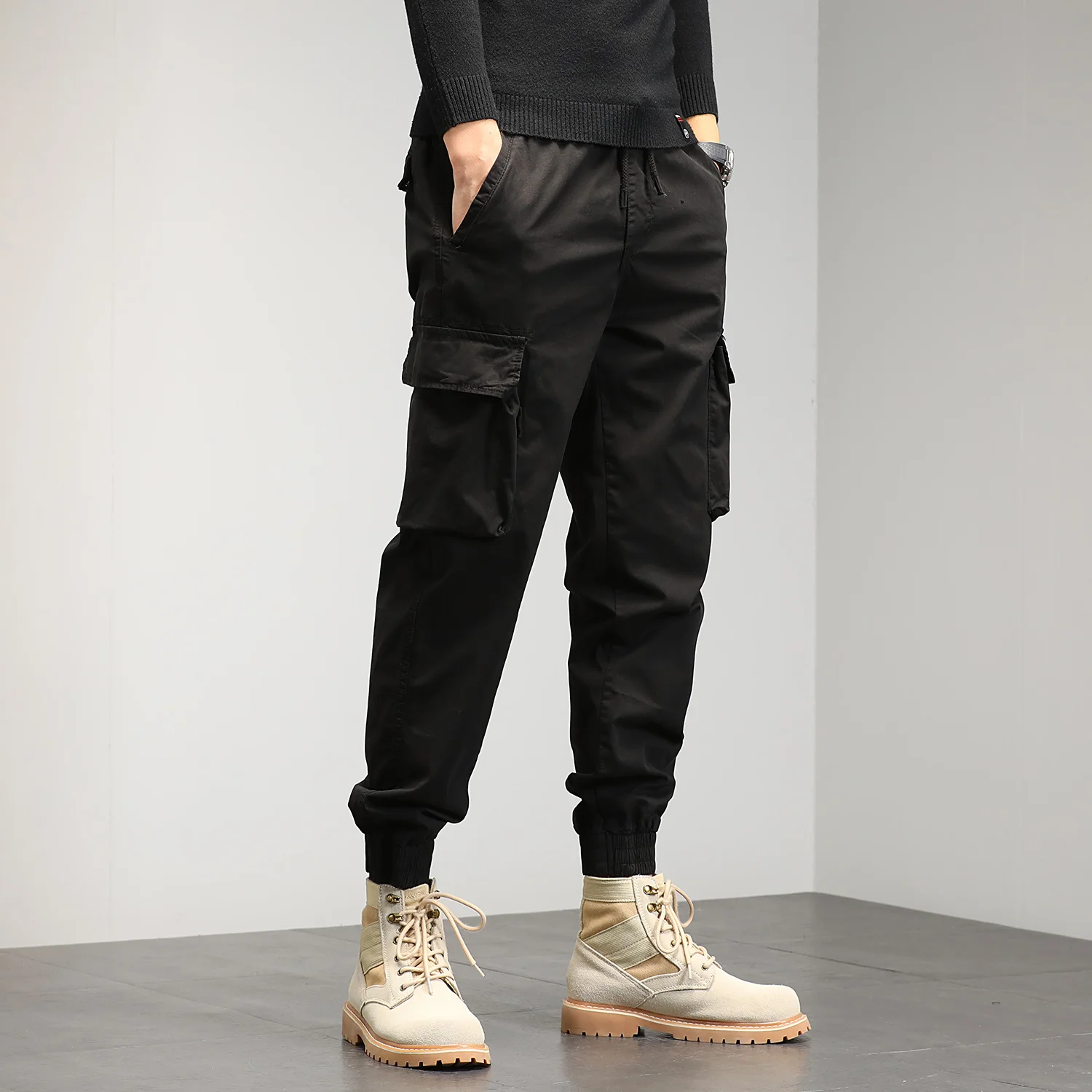 Spring Summer Autumn Multi-Pockets Cargo Pants Men 2023 New Streetwear Plus Size Black Joggers Male Casual Cotton Slim Trousers
Spring Summer Autumn Multi-Pockets Cargo Pants Men 2023 New Streetwear Plus Size Black Joggers Male Casual Cotton Slim Trousers