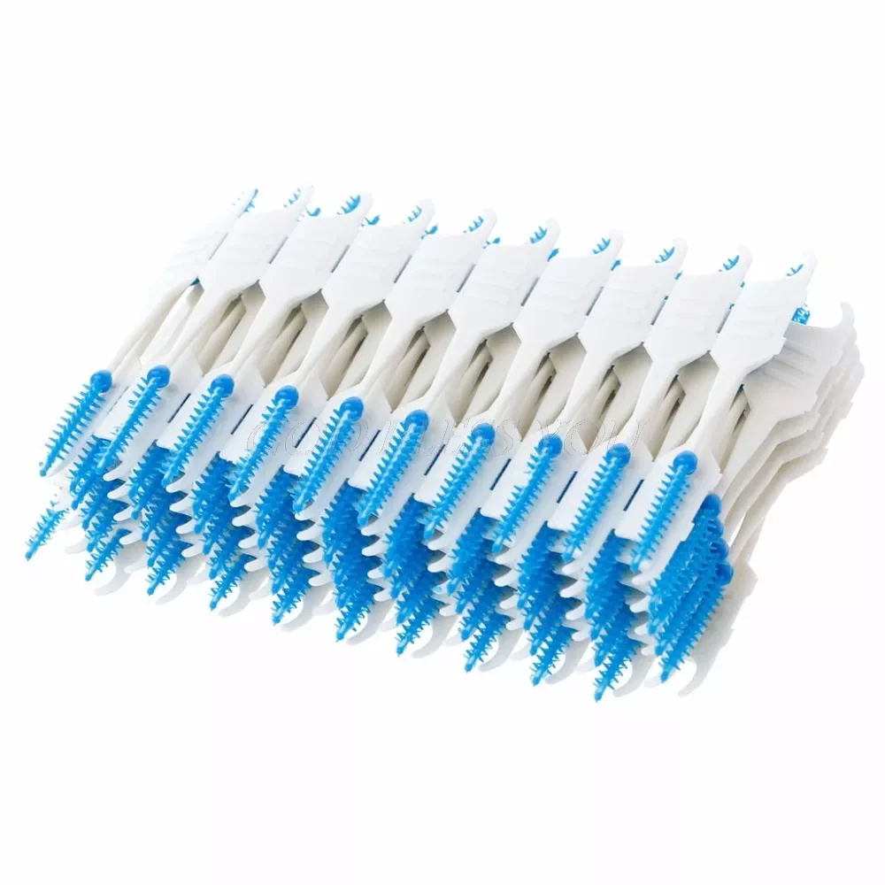 Double Floss Head Hygiene Dental Silicone Interdental Brush Toothpick Drop Shipping
Double Floss Head Hygiene Dental Silicone Interdental Brush Toothpick Drop Shipping