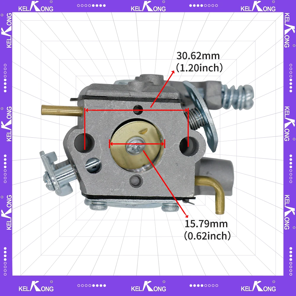 KELKONG 1pc Carburetor for Walbro W360 WT 826 Chainsaw P360S CARB Spare Parts Replacement
KELKONG 1pc Carburetor for Walbro W360 WT 826 Chainsaw P360S CARB Spare Parts Replacement