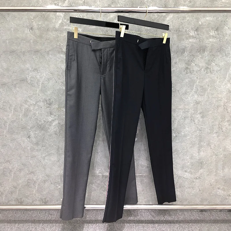 Man's Business Suit Button Fly Side Strip Men's Unilateral Wedding Trousers Smart Formal Pants for Man Big Size
Man's Business Suit Button Fly Side Strip Men's Unilateral Wedding Trousers Smart Formal Pants for Man Big Size