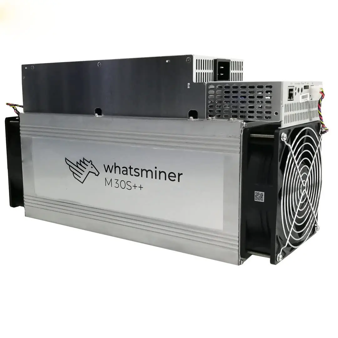 ORIGINAL asik Crypto ASIC Whatsminer M30S++ 104T 106TG 108T minero bitcoin cryptocurrency mining device Miner
ORIGINAL asik Crypto ASIC Whatsminer M30S++ 104T 106TG 108T minero bitcoin cryptocurrency mining device Miner