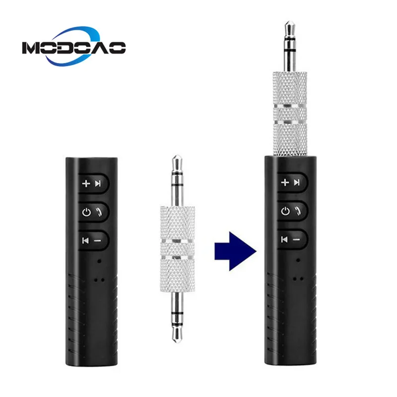AUX Stereo Music Audio Receiver Adapter Wireless Handsfree Mini 3.5mm Jack Bluetooth-compatible Car Kit for Speakers Headphone
AUX Stereo Music Audio Receiver Adapter Wireless Handsfree Mini 3.5mm Jack Bluetooth-compatible Car Kit for Speakers Headphone