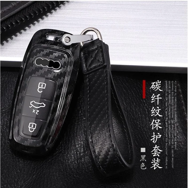 Customized Carbon Fiber Pattern TPU Car Key Cover Suitable for Audi A6la7a8l Car Key Case Protective Sleeve Car Accessories
Customized Carbon Fiber Pattern TPU Car Key Cover Suitable for Audi A6la7a8l Car Key Case Protective Sleeve Car Accessories