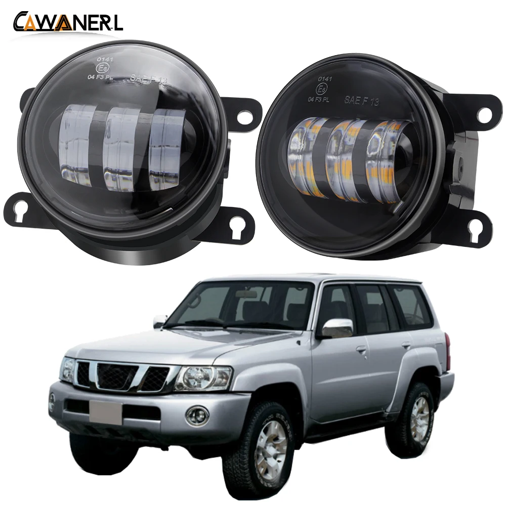 2 X Car Right + Left Fog Light Assembly LED DRL Fog Daytime Running Lamp 30W 12V For Nissan Safari Patrol Y61 Facelift 2005-2009
2 X Car Right + Left Fog Light Assembly LED DRL Fog Daytime Running Lamp 30W 12V For Nissan Safari Patrol Y61 Facelift 2005-2009