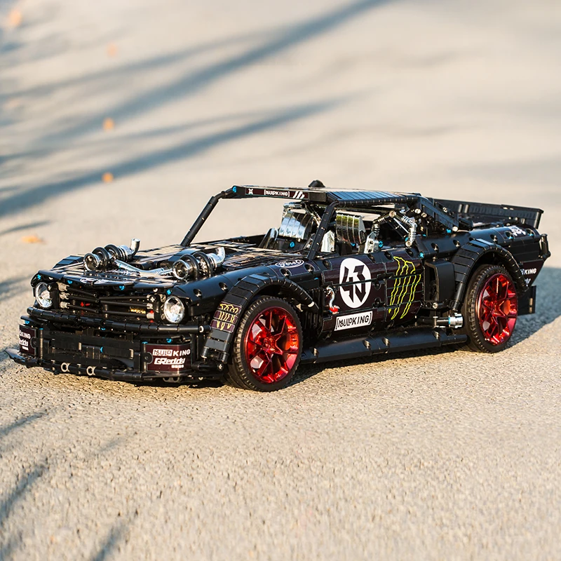 Mould King 13108 High-tech Mustangsed Hoonicorns Car Model APP RC Muscle Car MOC-22970 Building Blocks Kids Toys new Year's gift
Mould King 13108 High-tech Mustangsed Hoonicorns Car Model APP RC Muscle Car MOC-22970 Building Blocks Kids Toys new Year's gift