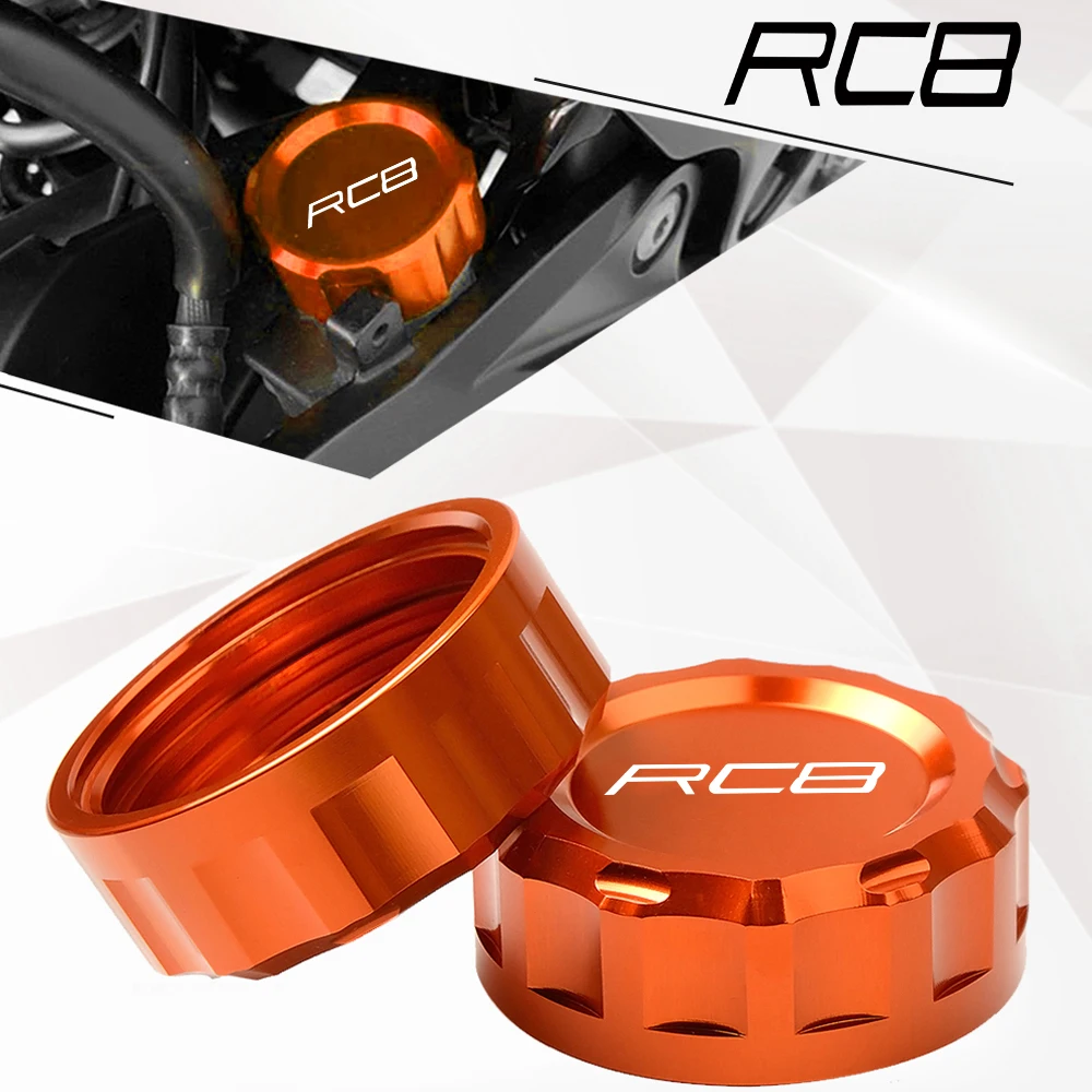 For RC8 RC8R 2008 2012 2011 2010 2009 Motorcycle Accessories CNC Aluminum Rear Brake Fluid Reservoir Cover Cap Protector RC8 R
For RC8 RC8R 2008 2012 2011 2010 2009 Motorcycle Accessories CNC Aluminum Rear Brake Fluid Reservoir Cover Cap Protector RC8 R