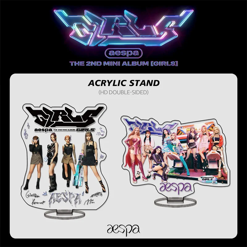 Aespa Life Too Short KPOP акриловая подставка, новые стоячие фигурки, аксессуары, акриловые прозрачные настольные маленькие подставки, подарки
Aespa Life Too Short KPOP акриловая подставка, новые стоячие фигурки, аксессуары, акриловые прозрачные настольные маленькие подставки, подарки