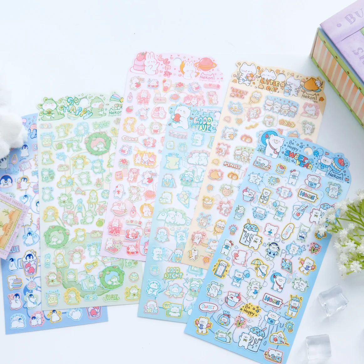 Nekoni Brand Sweet Fruit Juice And Animals Cartoon Stickers Scrapbooking Diy Journal Aesthetic Sticker Stationery Deco Supplies
Nekoni Brand Sweet Fruit Juice And Animals Cartoon Stickers Scrapbooking Diy Journal Aesthetic Sticker Stationery Deco Supplies