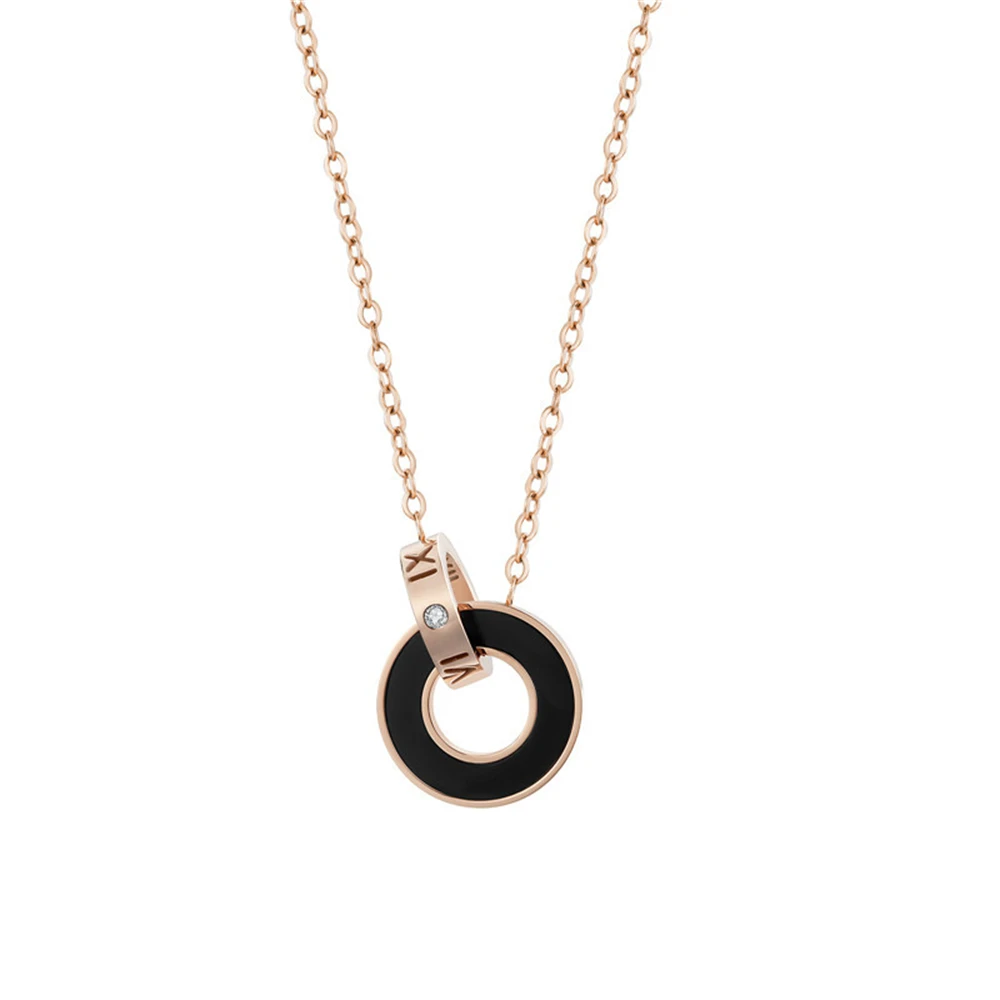 Choker Clavicle Chain Titanium Steel Roman Number Opal Stone Necklace Women Niche Design Round Created Necklaces Jewelry
Choker Clavicle Chain Titanium Steel Roman Number Opal Stone Necklace Women Niche Design Round Created Necklaces Jewelry