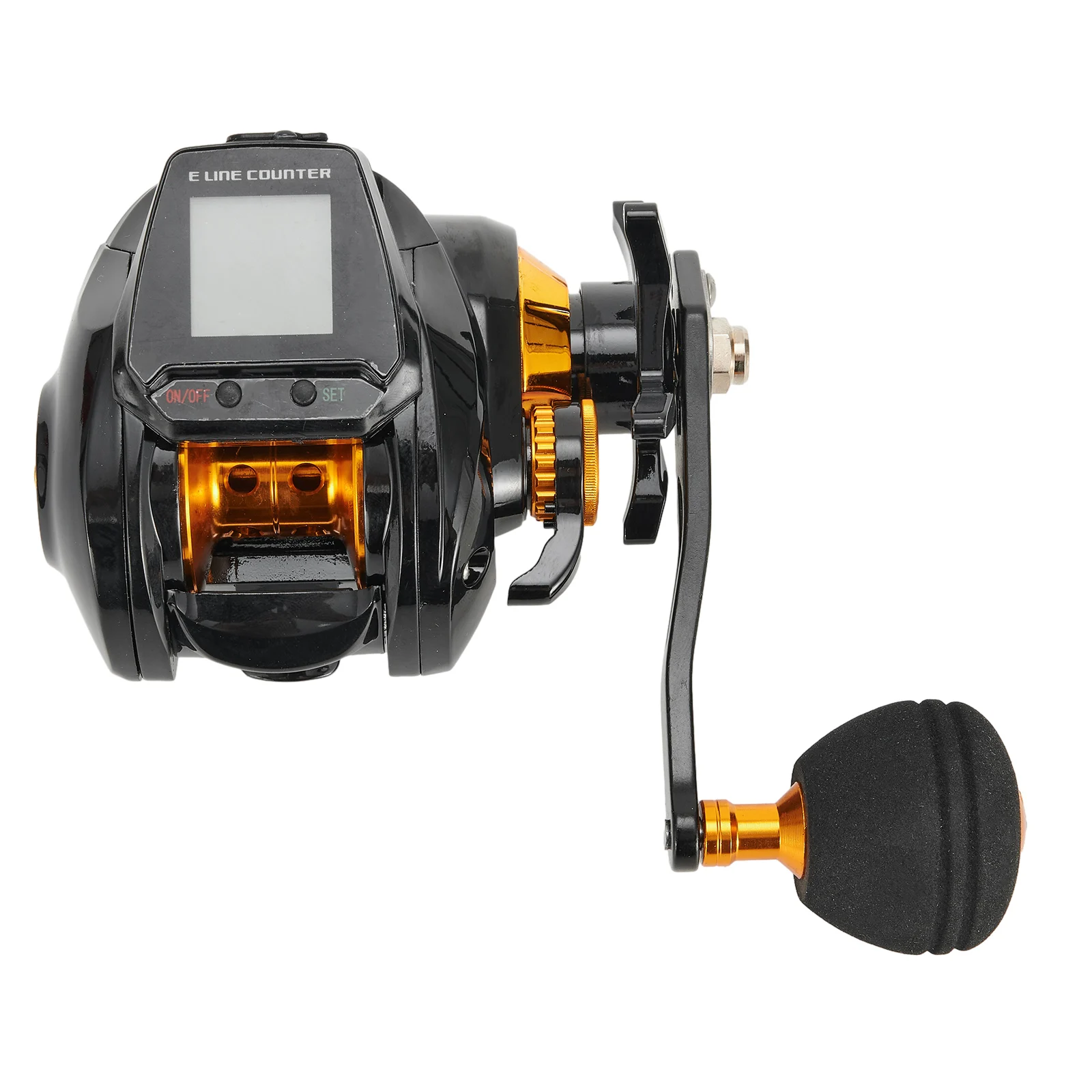 Lightweight and Durable Fishing Reel with Large Display Line Counter and 63 1 Gear Ratio Magnetic Brake System Included
Lightweight and Durable Fishing Reel with Large Display Line Counter and 63 1 Gear Ratio Magnetic Brake System Included