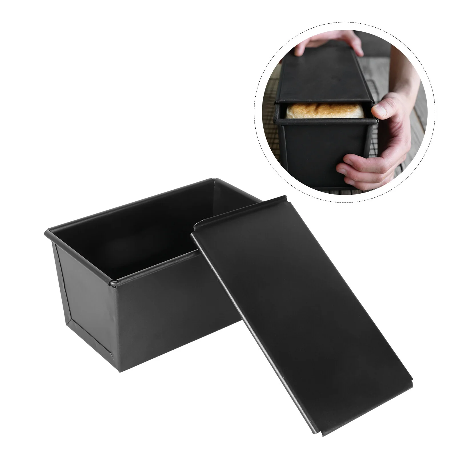 Bread Pan Loaf Pan Nonstick Bakeware Stainless steel Bread Pan With Lids for Banana Bread Meat Loaf Pound Cake
Bread Pan Loaf Pan Nonstick Bakeware Stainless steel Bread Pan With Lids for Banana Bread Meat Loaf Pound Cake