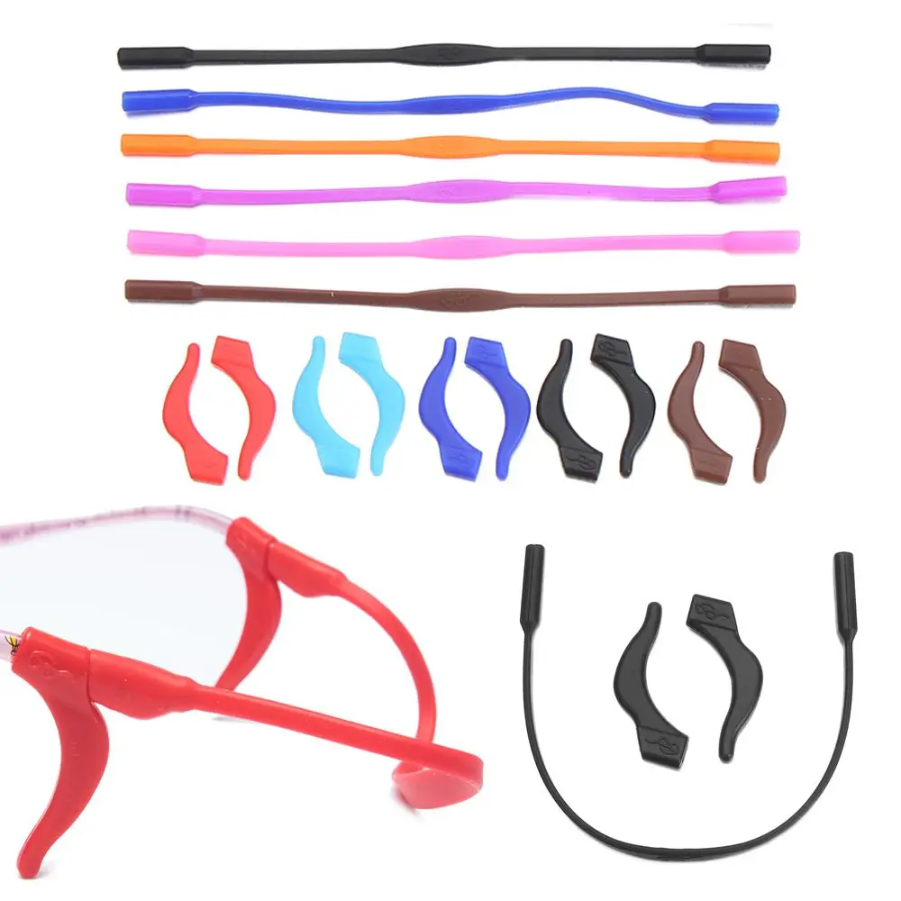 

Accessories Sports Temple Tips Silicone Anti Slip Eyeglasses Grips Eyeglass Holder Glasses Ear Hooks Anti-skip Band