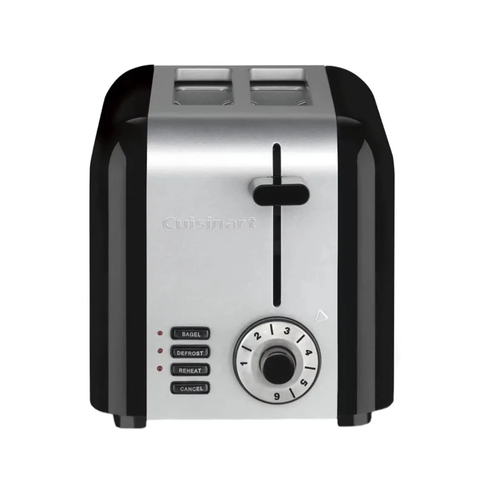 

Toasters 2 Slice Compact Stainless Toaster