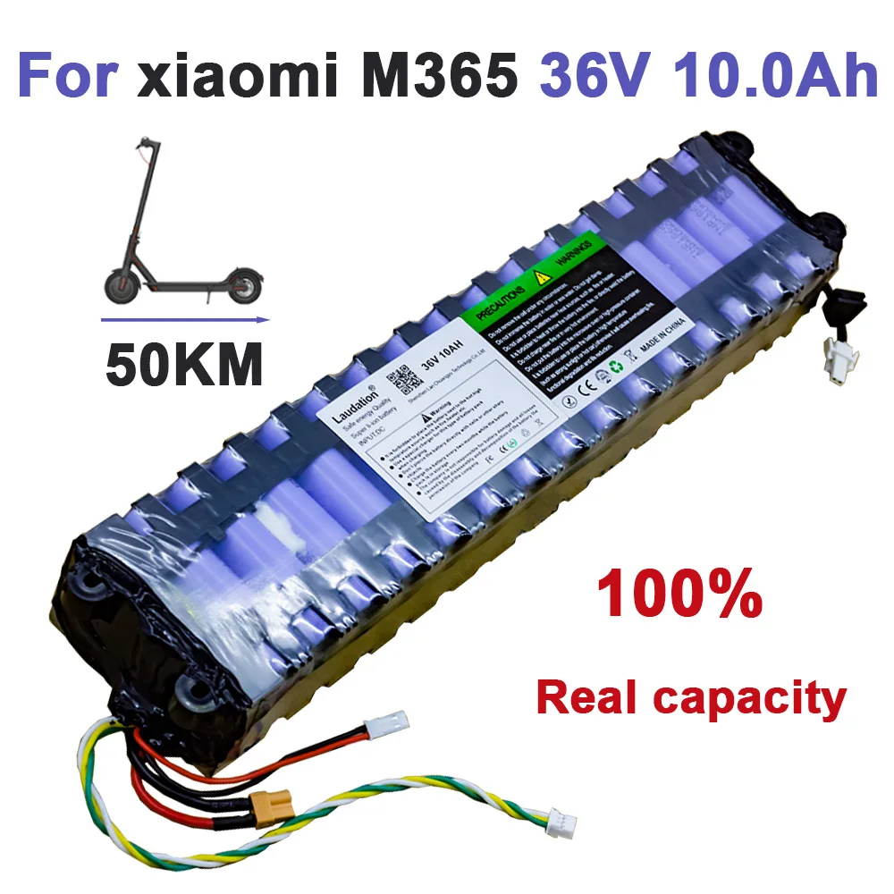 36V 10Ah 10S3P 18650 Lithium Battery for Xiaomi M356 PRO Electric bicycle Scooter Rechargeable Battery with BMS Communication
36V 10Ah 10S3P 18650 Lithium Battery for Xiaomi M356 PRO Electric bicycle Scooter Rechargeable Battery with BMS Communication