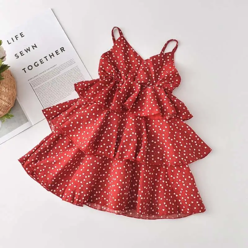 Menoea Girls Casual Dresses New Summer Kids Polka Dot Costumes Baby Girl Tiered Outfits Party Suits Toddler Vestidos 2 6Y
Menoea Girls Casual Dresses New Summer Kids Polka Dot Costumes Baby Girl Tiered Outfits Party Suits Toddler Vestidos 2 6Y