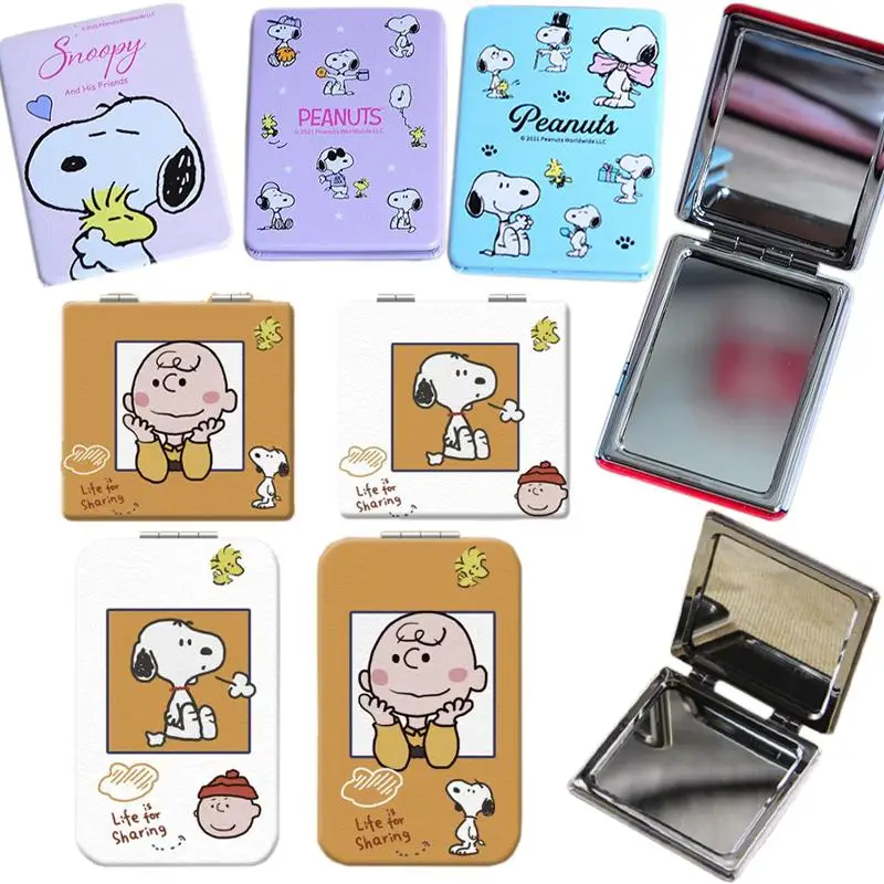 Snoopyed Kawaii Portable Cartoon double sided mini Mirror carry around fold cute Snoopyed makeup mirror gift for family
Snoopyed Kawaii Portable Cartoon double sided mini Mirror carry around fold cute Snoopyed makeup mirror gift for family